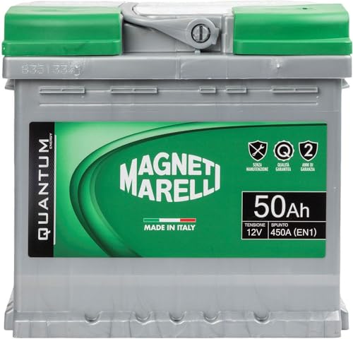 Magneti Marelli Autobatterie 50AH 12V 450A EN1 für L1 Kassette