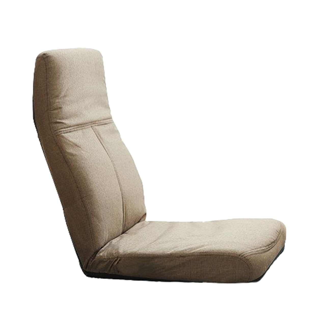 Klappsofa Stuhl, Klappbarer Gaming-Stuhl mit hoher Rückenlehne, weiches Kissen, leicht zusammenklappbar, Sitzsack-Sofa for Teenager und Erwachsene, geeignet for Schlafzimmer, Büro, Wohnzimmer(Brown)