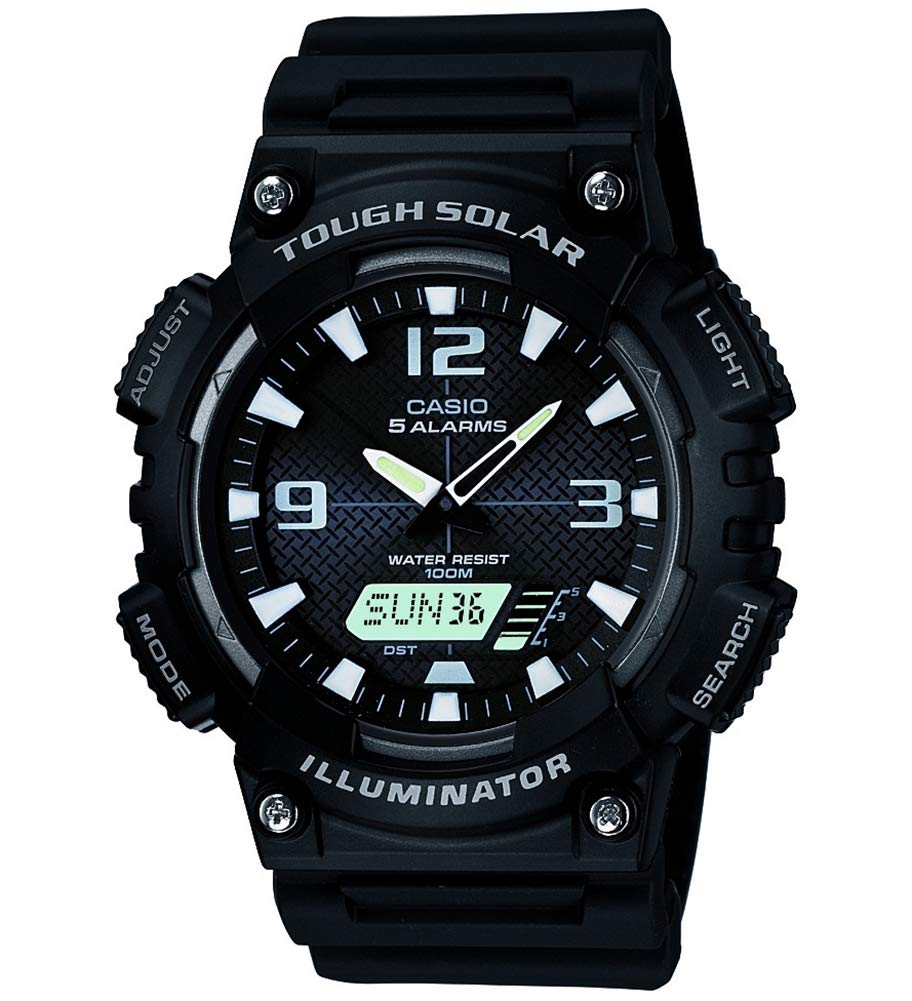 Casio HerrenArmbanduhr Analog-Digital Quarz Harz AQ-S810W-1AVEF