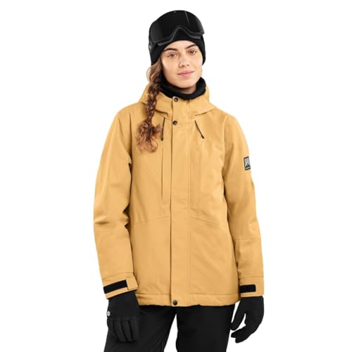 SIROKO - Snowboardjacke Insulated für Damen W4-W Graupel - M - Beige