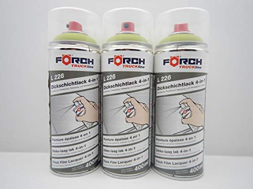 Förch 4 in 1 CLAAS GRÜN LANDMASCHINE DICKSCHICHTLACK Lack Spray SPRAYDOSE 400ML (3)