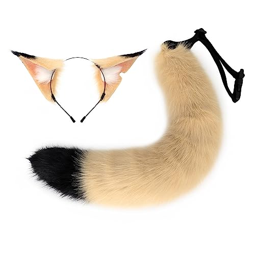 WELLDOER Cartoon Ohr Form Haar Hoop Plüsch Karneval Party Kopfschmuck Haarband Cosplay Party Tails Requisiten Unisex