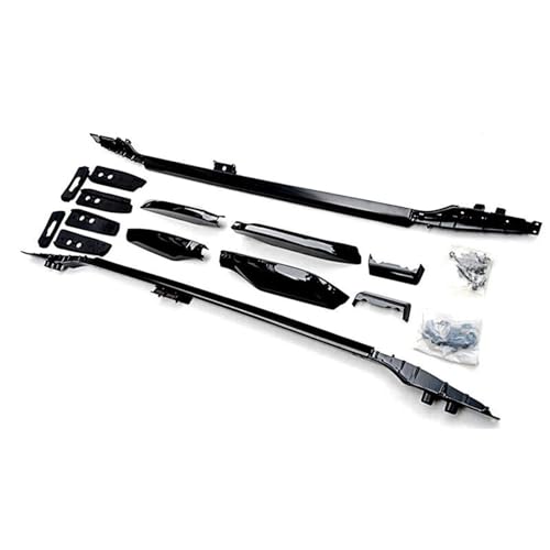 Dachträger Schwarze Dachgepäckträgerschienen Gepäckträger-Kit Außenautozubehör 1Set Für Lexus Für GX460 2010-2022 Auto-Gepäckträger