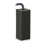 Aquarium-Schwamm, mobil, HMF, biologisch, intern, Hamburg-Matten, Luft, Aquarium, leise, Wasser, Schaumstofffilter für Garnelen, 10 x 10 x 26 cm (PPI 45 Schwarz)