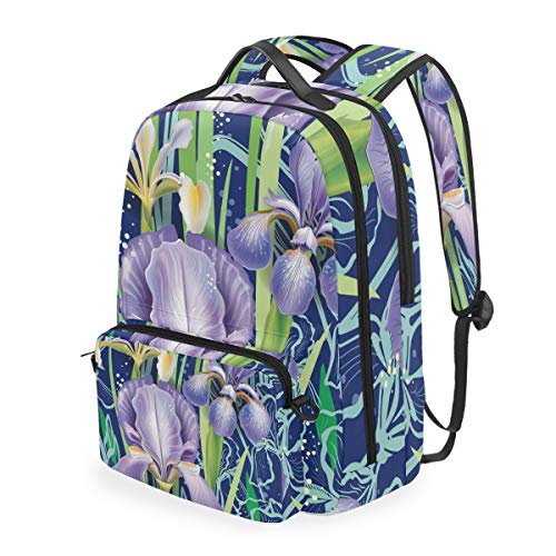 MONTOJ Campus Rucksack mit abnehmbarer Kreuztasche, Violett