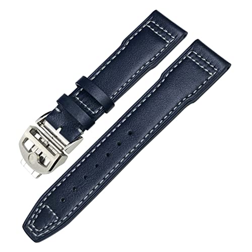 NEYENS Uhrenarmband aus echtem Leder für IWC Mark XVIII Le Petit Prince Pilotenuhr, 20 mm, 21 mm, 22 mm, Rindsleder, 20 mm, Achat