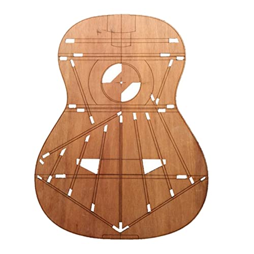 Gitarrenkörper 39-Zoll-klassische Gitarre-Körpervorlagen Holz Gitarrenkörper