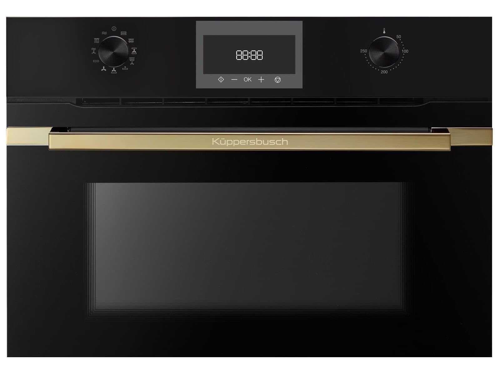 Küppersbusch CBM 6330.0 SE4 K-Series. 3 Compact Backofen mit Mikrowelle Schwarz/Gold