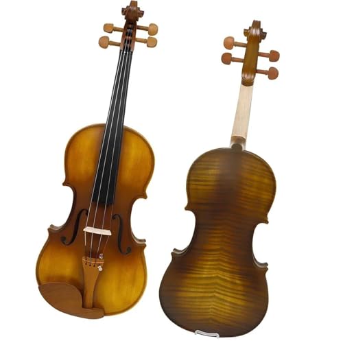 Standard Violine 4/4 Akustische Violine Fichte Massivholz Fiddl(Violin Set 1)