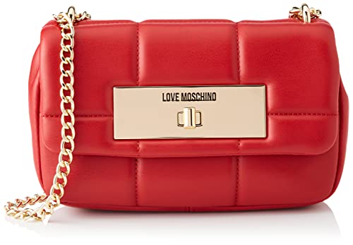 Love Moschino Damen Jc4415pp0fkr0500 Umhängetasche, rot, Einheitsgröße