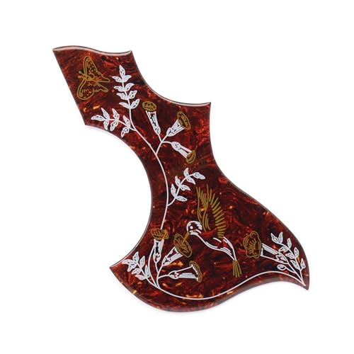 Akustikgitarre Pickguard Kratzer Platte, 40/41 Zoll dickes Schlagbrett for Folk-Gitarre, Schutzplatte for Akustikgitarre, kratzfestes Plattenzubehör, Zubehör for Akustikgitarre