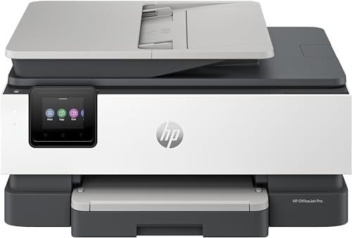 HP OfficeJet PRO 8135e 40Q47B Tintenstrahl-Multifunktionsgerät, A4-Farbdrucker, automatische Duplex- und Duplexdrucker, 20 Seiten pro Minute, WLAN, Smart, 3 Monate Instanttinte inklusive, grau