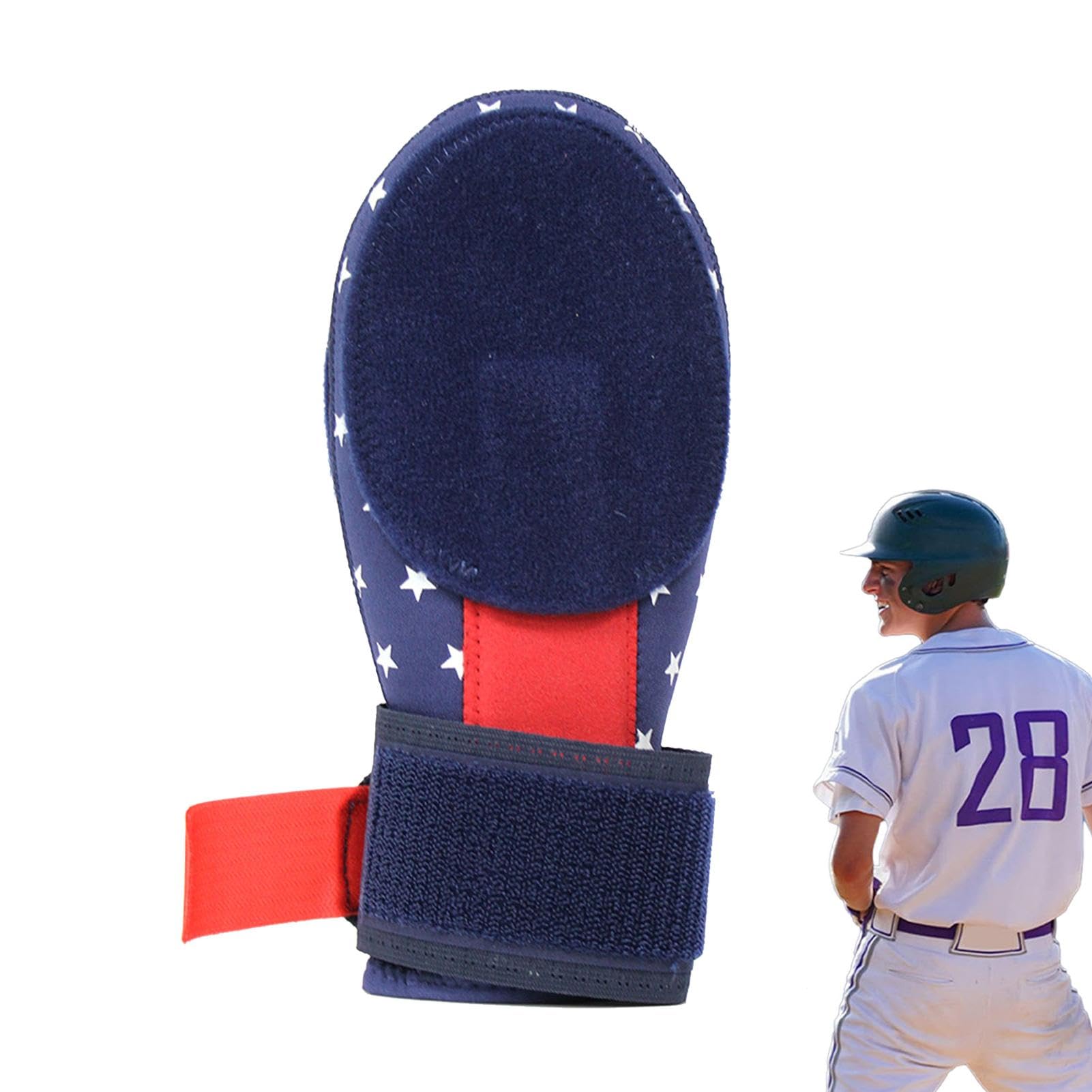 Baseball-Gleithandschuhe – praktischer, atmungsaktiver, elastischer Gleithandschuh für die linke oder rechte Hand für Baseball, schützender Baseball-Handschutz für Erwachsene, Frauen, Männer, Jugendli