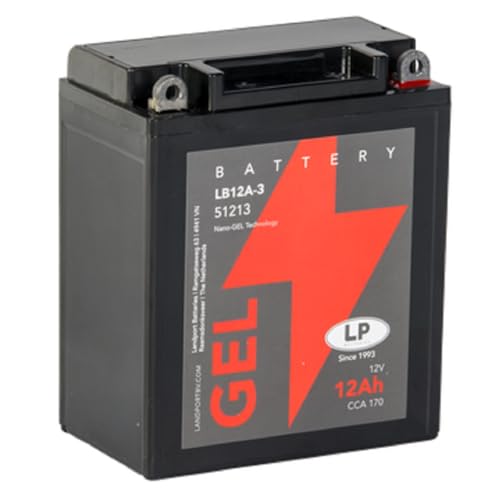 Landport Gel Roller- u. Motorradbatterie GB12AL-A (YB12AL-A Gel) DIN51213