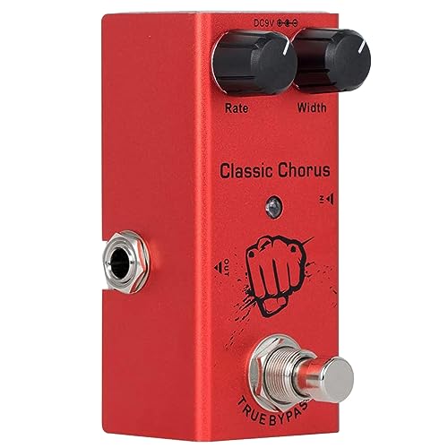 Vintage Overdrive Pedal Guitar Effect Pedal Warm Overtones True Bypass For Precise Effect Tailoring Accessories Knob Overdrive Pedal