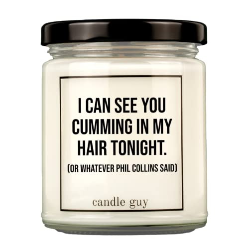 candle guy Duftkerze | I can see you cumming in my hair tonight. | Handgemacht aus 100% Sojawachs | 70 Stunden Brenndauer