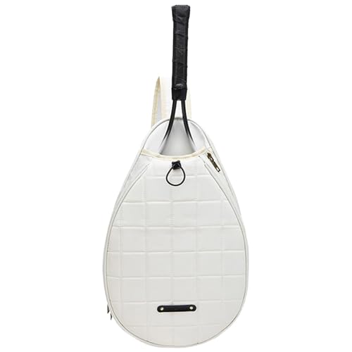 Tennis-Tasche – Schlägerrucksack – Badminton-Tasche aus Oxford-Gewebe mit elastischem Kordelzug | Multifunktionale Einzel-Umhängetaschen | tragbare Aufbewahrungsrucksäcke mit großer Kapazität