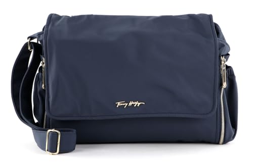 Tommy Hilfiger Unisex Kinder Baby Changing Bag Wickeltasche, Marineblau (Twilight Navy), Medium