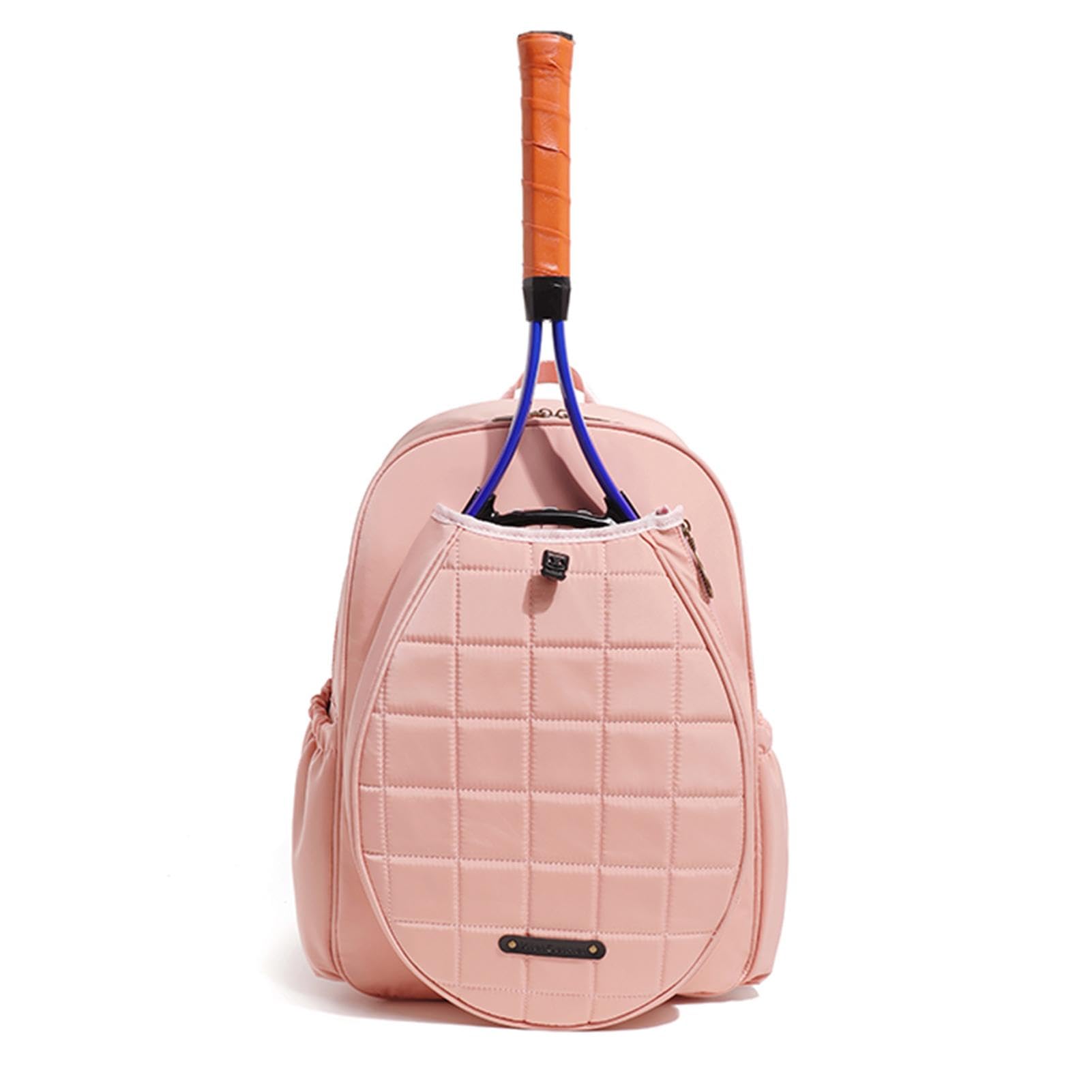 Tennis-Rucksäcke, Tennisschläger-Rucksack, tragbare Sportschlägertasche, Badminton-Tasche mit verstellbaren Schultergurten, große Kapazität, modischer Tennisschlägerkoffer für Damen und Herren