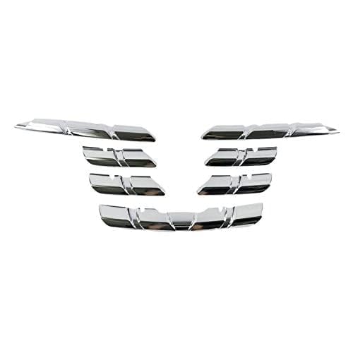 Auto-Frontkühlergrills für Renault Kadjar 2015-2022, 3D Grille Protective Cover Frontstoßstangenmaske, Autogrill, modifiziertes Zubehör