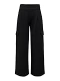 JdY Damen Jdygeggo Life Pocket Pant JRS Noos Hose, Schwarz, L / 32L EU