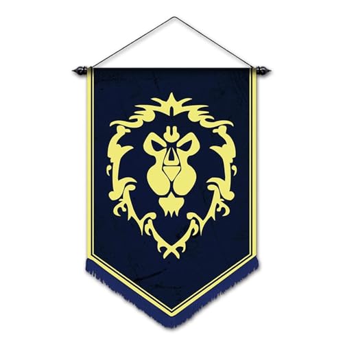 Fahne World of War.craft, Druck Hof-Banner, Flagge(Black)