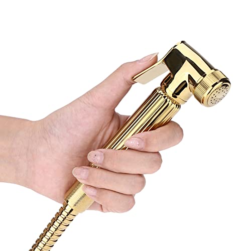 Handsprühgerät, Bad Messing Gold Wandhalterung Handbrause Bidet Shattaf Sprühgerät