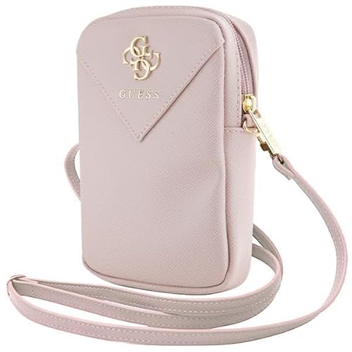 CG MOBILE Guess Tasche GUWBZPGSTEGP Rosa Zip Triangle 4G