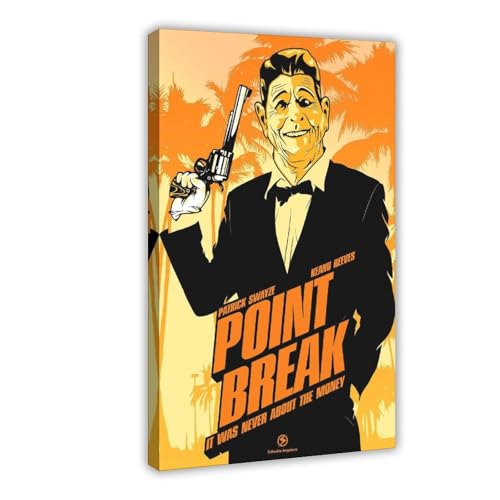 biegzc Filmposter "Point Break 5,057.1 cm auf Leinwand, Schlafzimmer, Dekoration, Landschaft, Büro, Raumdekoration, Geschenk, 50 x 75 cm