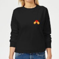 Disney Mickey Mouse Backside Damen Sweatshirt - Schwarz - XS - Schwarz