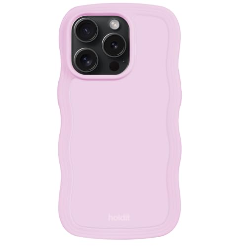 holdit Wavy Case - Lilac - iPhone 15 Pro