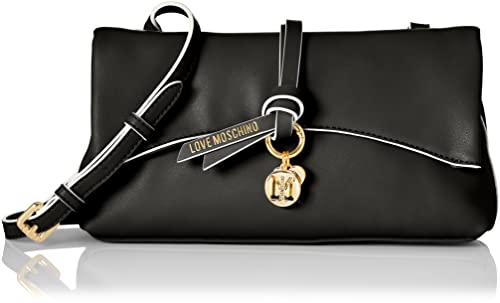 Love Moschino Damen Jc4025pp1glc000 Umhängetasche, Schwarz