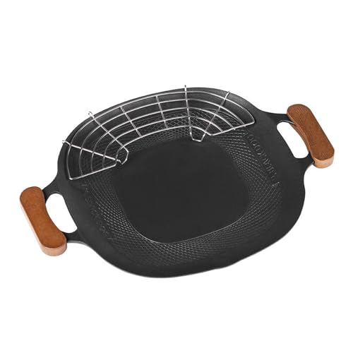 Funktionelle Grillplatte Camping Grillpfannen Wildnisplatte Grilltablett für Outdoor-Erkundung