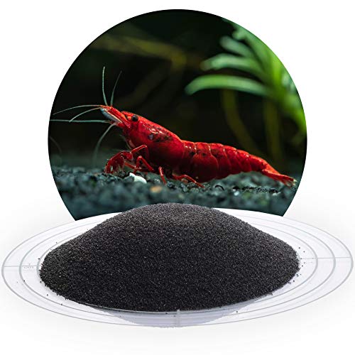 Schicker Mineral Schwarzer Aquariumsand Aquariumkies 0,4-0,8 mm, 25 kg Sack, farbecht, Salzwasser und Süßwasser geeignet, kantengerundet