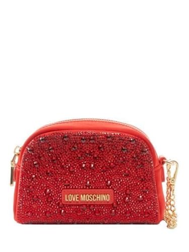 Love Moschino Damen Beauty Case JC5350PP4IK2 aus Kunstleder, rot