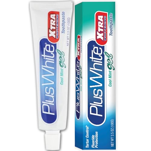 Plus+White Toothpaste Xtra Whitening Mint Gel 104 ml (Zahnpasta)