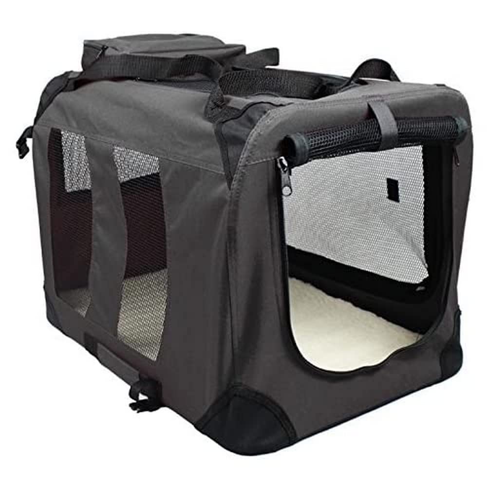 Arquivet Funktionelle Reisetasche für Haustiere, Größe S, 60 x 42 x 42 cm, Transporttasche für Hunde, Katzen und kleine Nagetiere - Transportbox mit Fenster für Haustiere