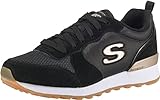 Skechers Damen RETROS-OG 85-GOLDN GURL Sneaker, Schwarz (BLK), 35 EU (2 UK)