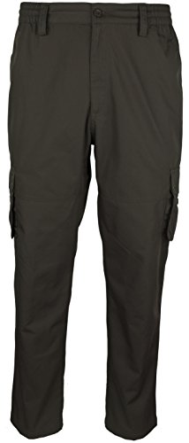 SOUNON Herren Cargohose, Cargo Pants, Chino Hose - Braun (25), Groesse: XL