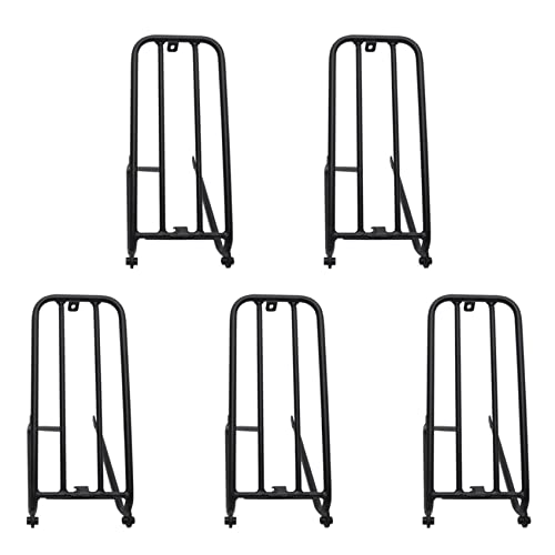 SICOSALT 5X für Faltrad Standard Gepäckträger für Standard Gepäckträger Fahrradregal Zubehör-Schwarz
