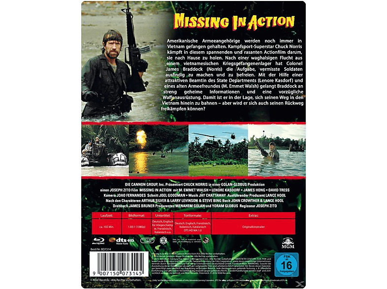 Missing In Action Blu-ray