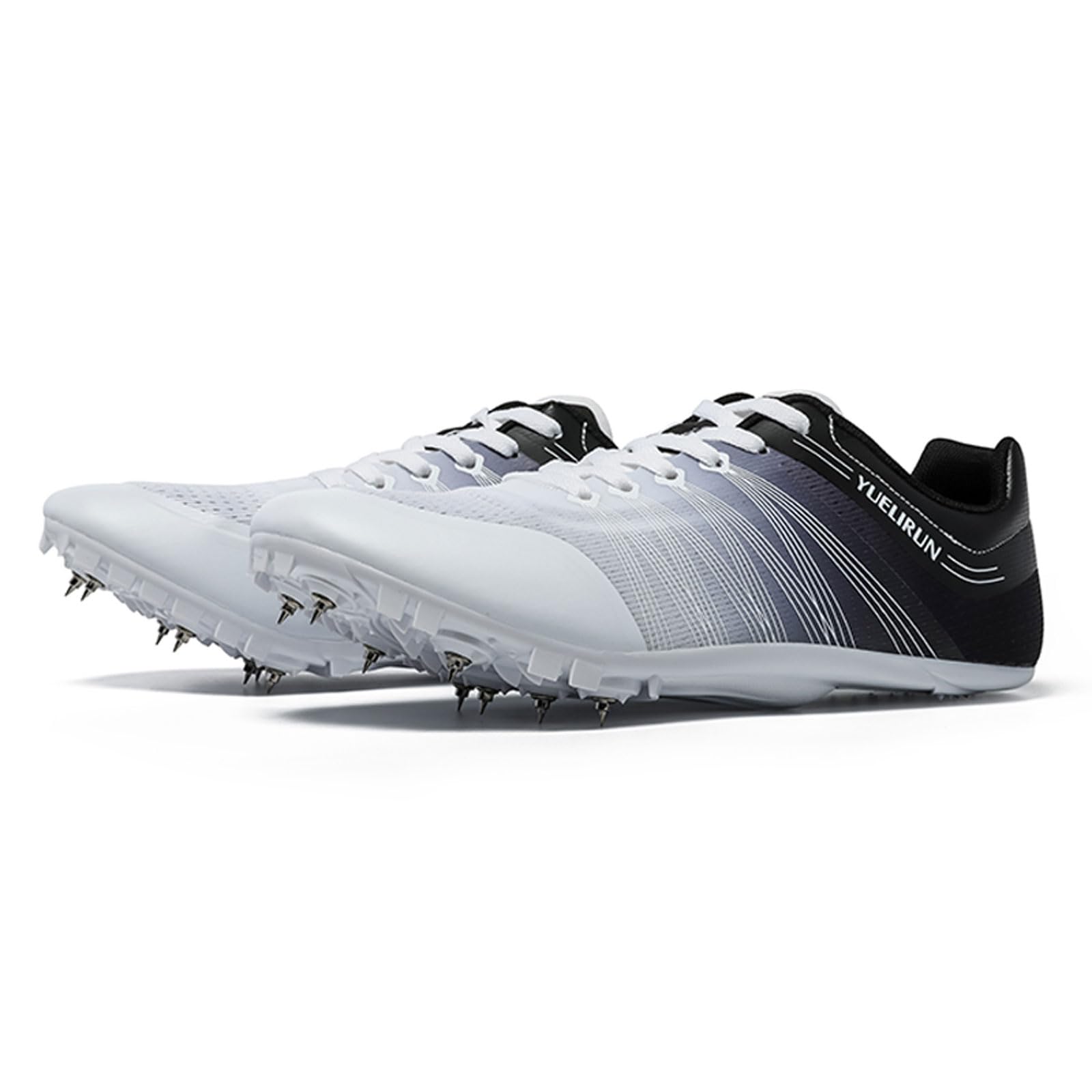 Zeihyeurus Leichtathletik Herren-Mittelstrecken-Laufschuhe Leichte Spikes Laufschuhe Track Spike Schuhe Weitsprung-Leichtathletikschuhe rutschfeste Leichte Gelten Jungen MäDchen Damen Herren