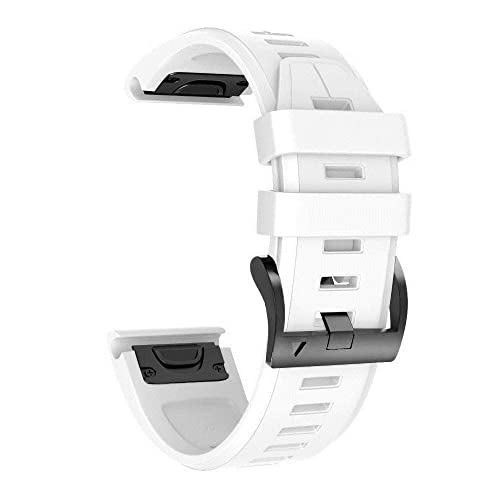 NEYENS Silikon-Armband für Garmin Fenix 7 7X 6 6X Pro 5 5X Plus 3HR 935 S60 MK1 Smartwatch, wasserdicht, Easyfit, 26, 22, 20 mm, For Vertix, Achat