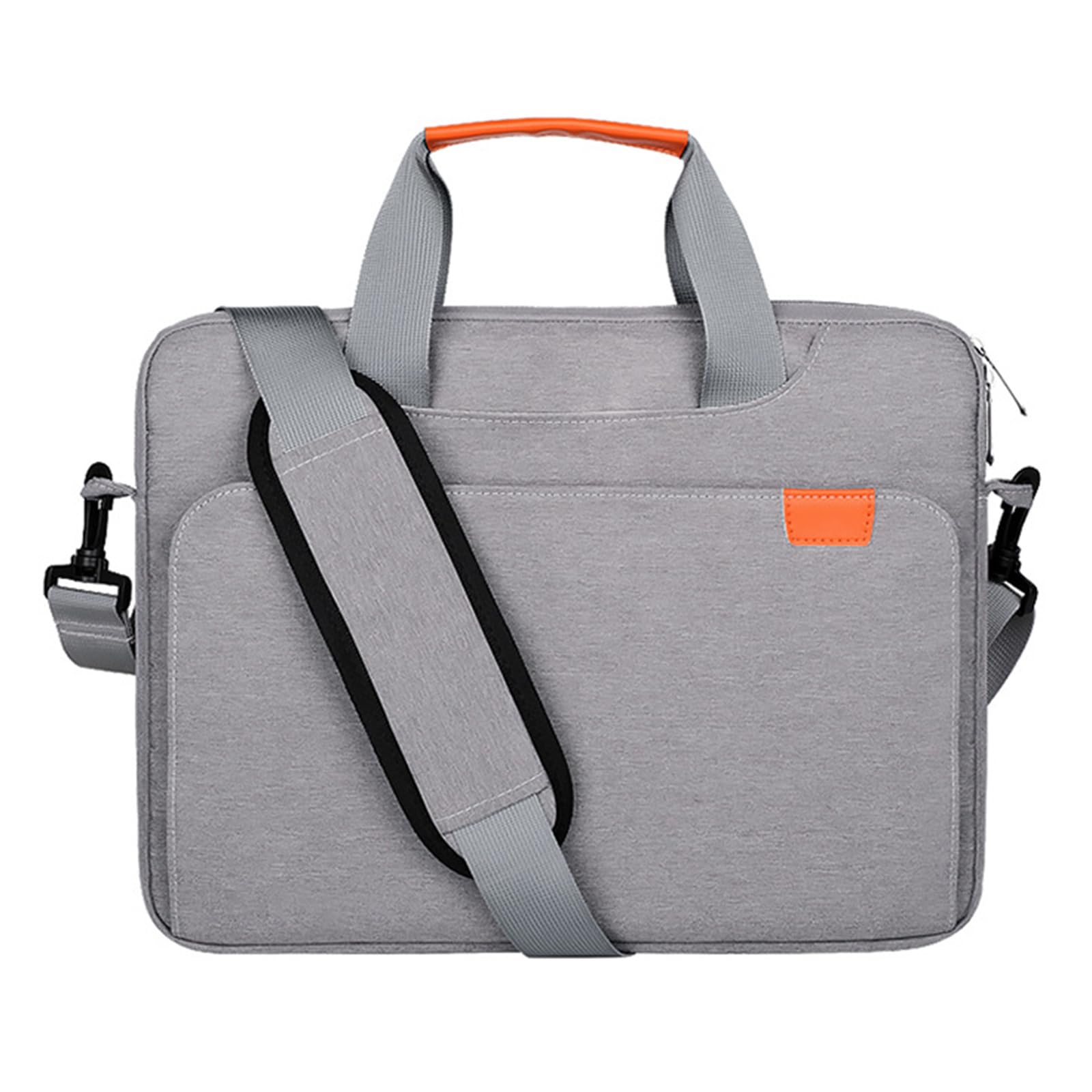 Qsvbeeqj 1 x tragbare Laptop-Handtasche aus Polyester für 35,6 cm (15,6 Zoll) bis 43,9 cm (14 Zoll) bis 43,9