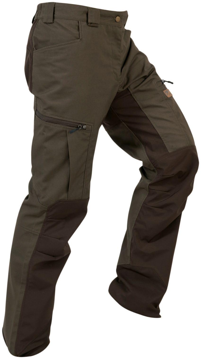 La Chasse® Stretch-Funktionshose Denver Jagdhose Herren Oliv/braun Jägerhose Stretchhose für die Jagd Dehnbund von Oefele Jagd & Outdoor Shop (27, Oliv/braun)