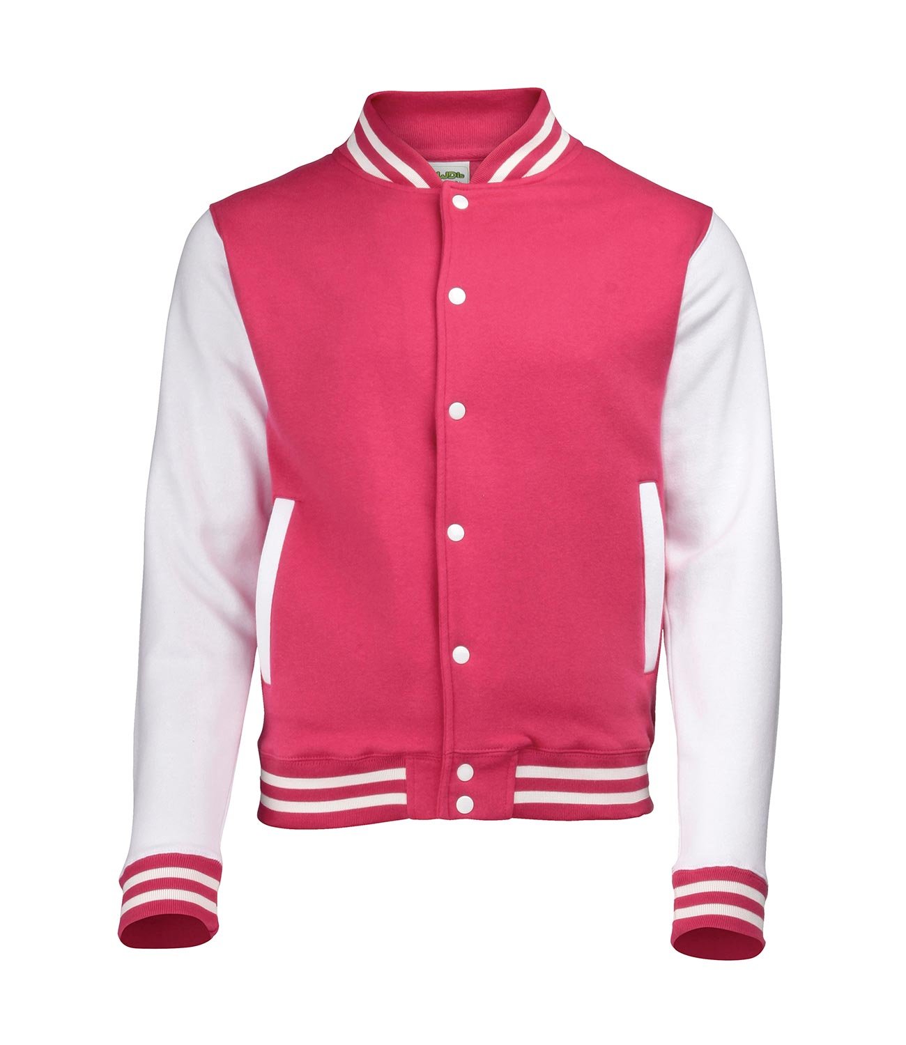 AWDis Varsity Unisex-Jacke, Pink Medium