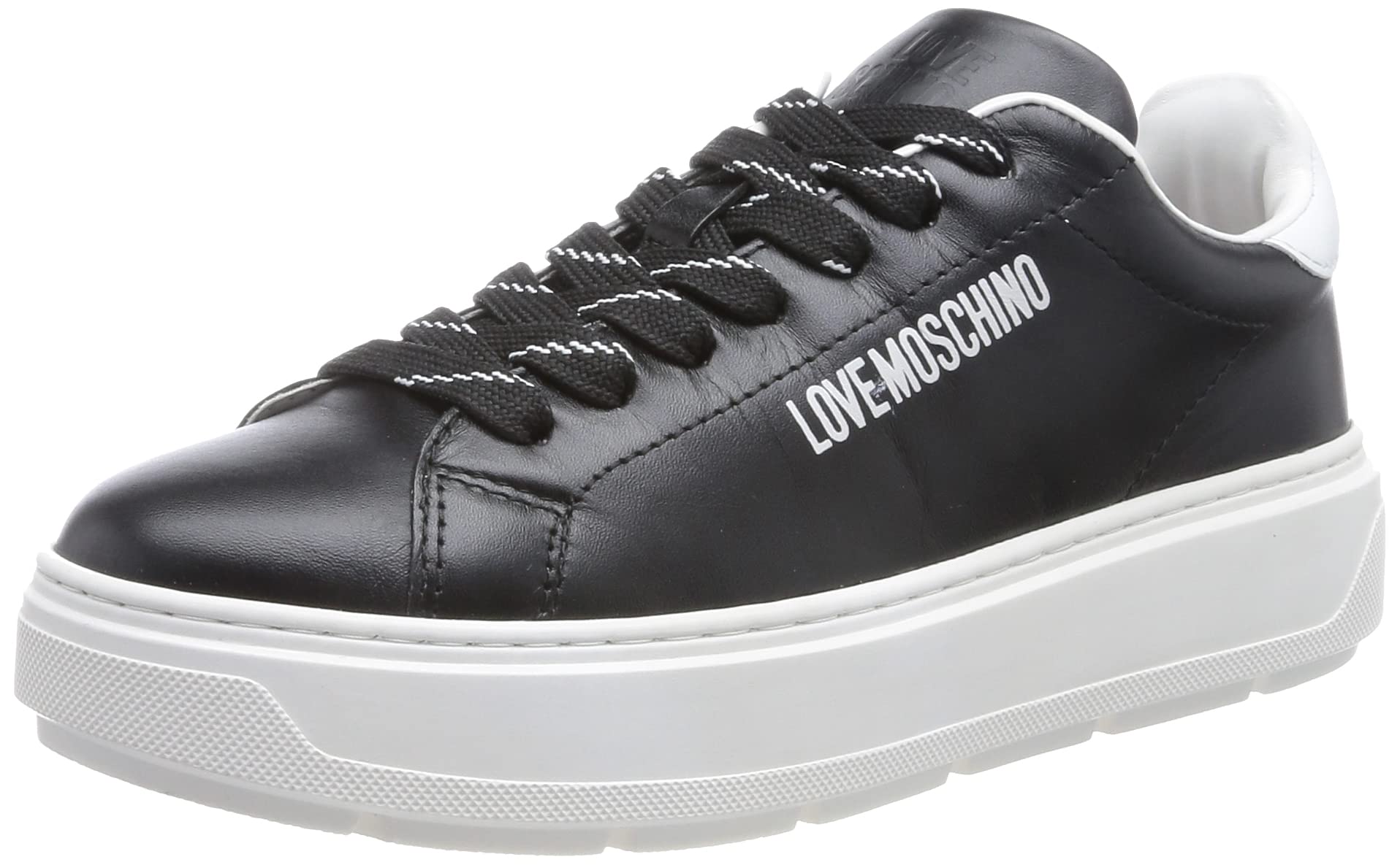 Love Moschino Damen Ja15374g1gia100a41 W.Sneakers, Schwarz, 41 EU