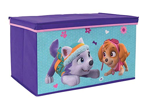 Fun House 712724 Paw Patrol Kinder Spielzeugkiste faltbar, blau, à partir de 3 ans