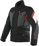 Dainese Carve Master 3 Gore-Tex Motorrad Textiljacke (Black/Grey/Red,50)