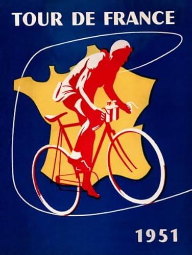 HfmQuisutron Jigsaw Puzzle 1000 Teile Fahrradfahren Retro Kunst Poster Holz Buntes Geschicklichkeitsspiel Für Die Ganze Familie Erwachsene Vf299Za